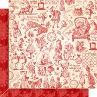 Graphic 45 Curiouser & Curiouser 12x12 Inch Collection Pack (4502937)